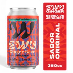 Bebida Ginger Beer Ewu Lata 350 cc