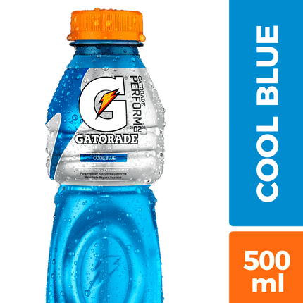 Bebida Isotónica Gatorade Cool Blue 500 cc