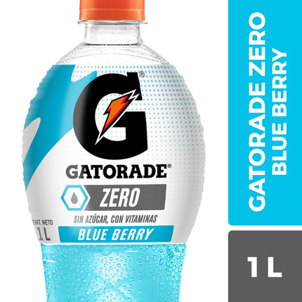 Bebida Isotónica Gatorade Blue Berry Zero 1 L