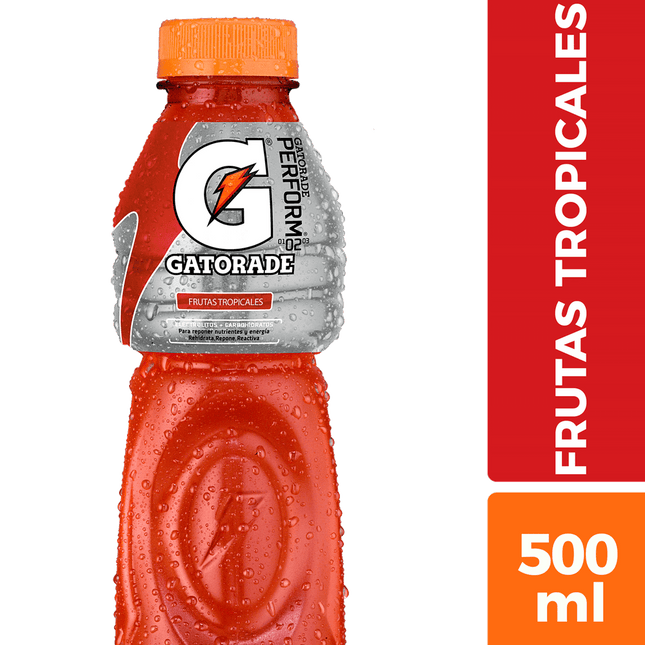 Bebida Isotónica Gatorade Frutas Tropicales 500 cc