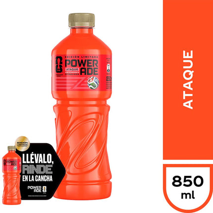 Bebida Isotónica Powerade Ataque 850 cc
