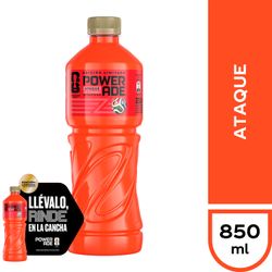 Bebida Isotónica Powerade Ataque 850 cc