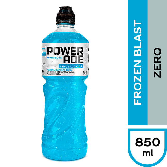 Bebida Isotónica Powerade Frozen Blast Zero 850 ml