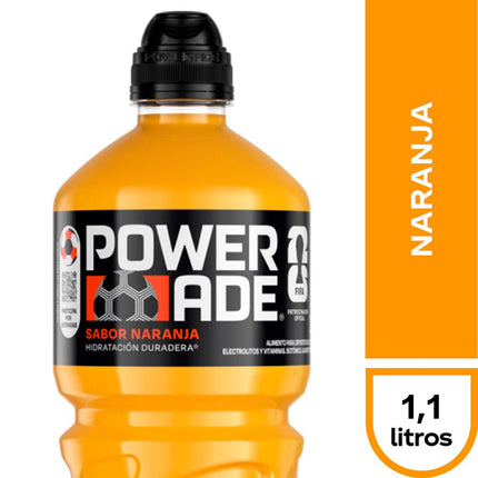 Bebida Isotónica Powerade Naranja 1.1 L