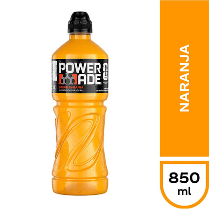 Bebida Isotónica Powerade Naranja 850 ml