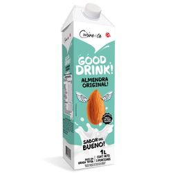 Bebida Vegetal Cuisine & Co Almendras Sabor Natural 1 L
