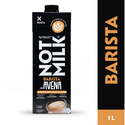 Bebida Vegetal NotMilk Barista con Avena 1L