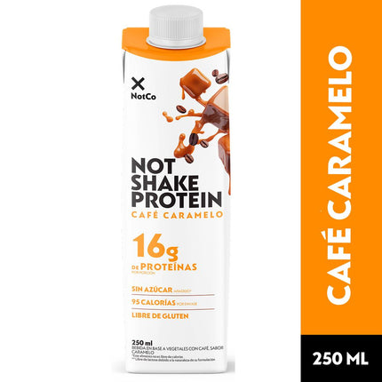 Bebida Vegetal NotShake Café Caramelo 16g Proteína 250 ml