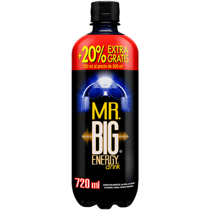Bebida Energética Mr. Big 720 cc