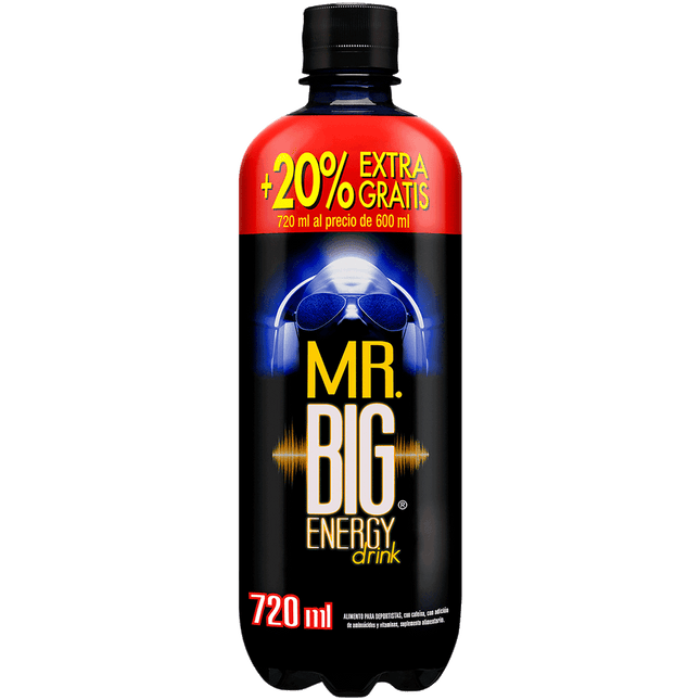 Bebida Energética Mr. Big 720 cc