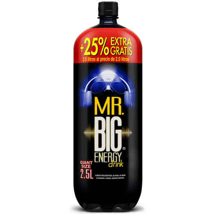 Bebida Energética Mr. Big 2.5 L