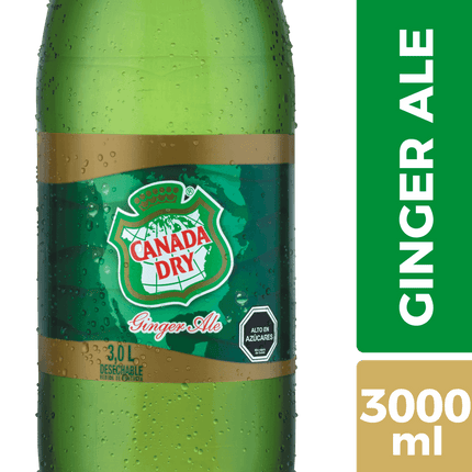 Bebida Canada Dry Ginger Ale 3 L