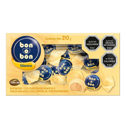 Chocolate Blanco Bon O Bon 210 g