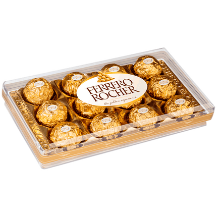 Bombones Ferrero Rocher 150 g 12 un.