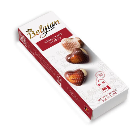 Bombones Belgian Corazones 65 g