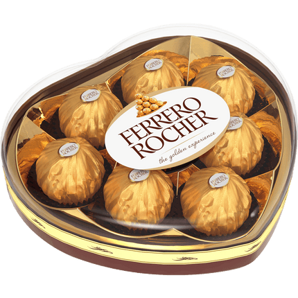 Bombones Ferrero Rocher Corazón 8 un. 100 g