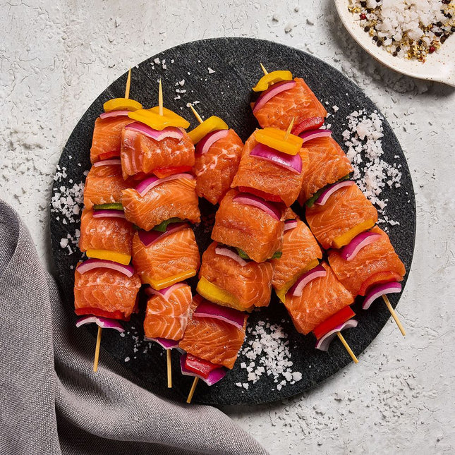 Brocheta Salmón Fresca 1 un.