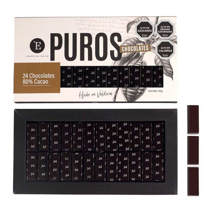 Chocolate Bitter Entrelagos Puro 80% Cacao 185 g