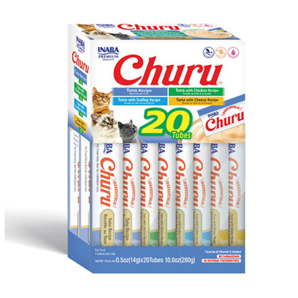 Snack Gatos Churu Atún 20 un.