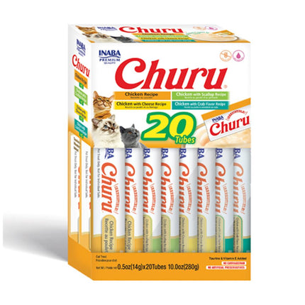 Snack Gatos Churu Pollo 20 un.
