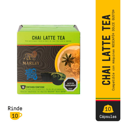 Café en Cápsulas Marley Coffee Chai Latte Talkin Blues 10 Tazas