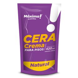Cera en Crema Natural Máxima 420 cc