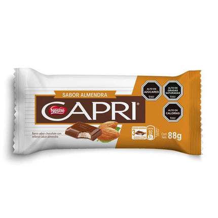 Chocolate Capri Almendra 88 g