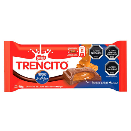 Chocolate Trencito Manjar 90 g