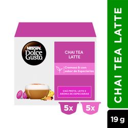 Café en Cápsulas Dolce Gusto Chai Tea 10 un.
