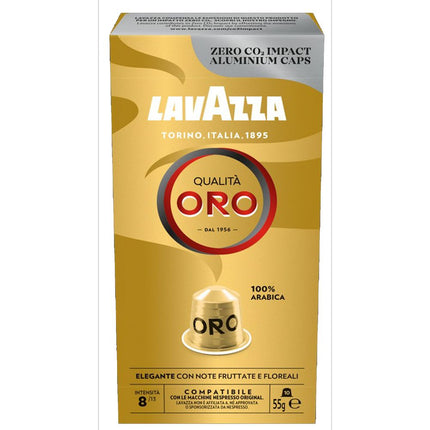Café en Cápsulas Lavazza Espresso Qualita Oro 10 un.