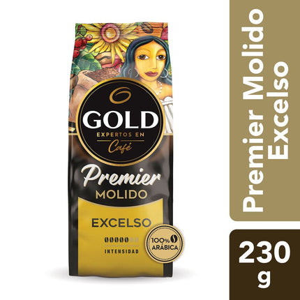 Café Molido Gold Premier Excelso 230 g