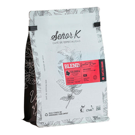 Café Grano Entero Señor K Santa Rosa 250 g