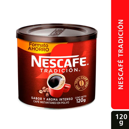Café Instantáneo Nescafé Tradición Tarro 120 g