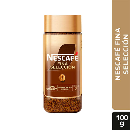 Café Liofilizado Nescafé Fina Selección Frasco 100 g