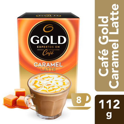 Café Sobres Gold Tentaciones Caramelo 112 g 8 un.