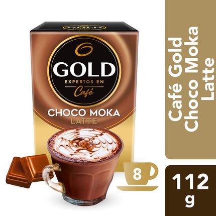 Café Sobres Gold Tentaciones Choco Moka 112 g 8 un.