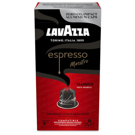 Café en Cápsulas Lavazza Espresso Clásico 10 un.