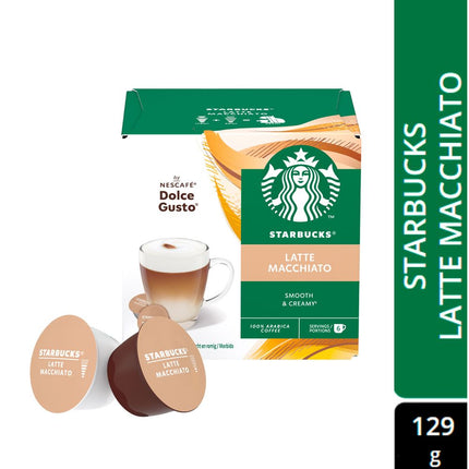 Café en Cápsulas Starbucks Latte Macchiato 12 un.