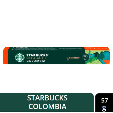 Café en Cápsulas Starbucks Single-Origin Colombia 57 g 10 un.