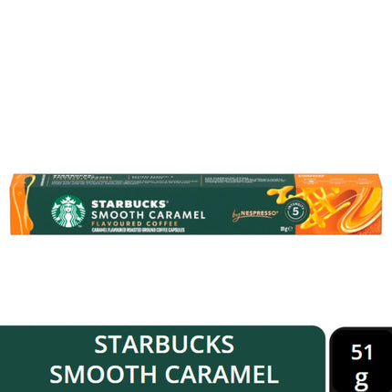 Café en Cápsulas Starbucks Smooth Caramel 51 g 10 un.