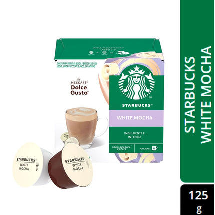 Café en Cápsulas Starbucks White Mocha 12 un.