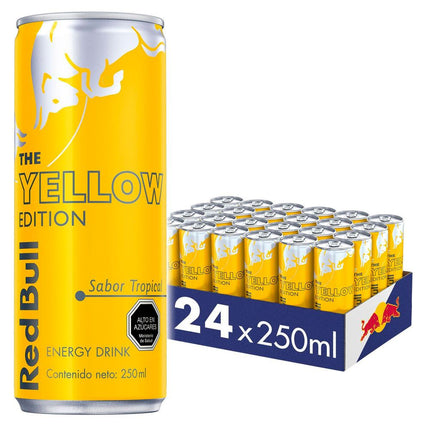 Caja 24 un. Bebida Energética Red Bull Edición Yellow 250 cc
