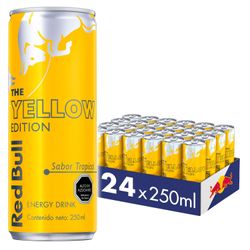 Caja 24 un. Bebida Energética Red Bull Edición Yellow 250 cc