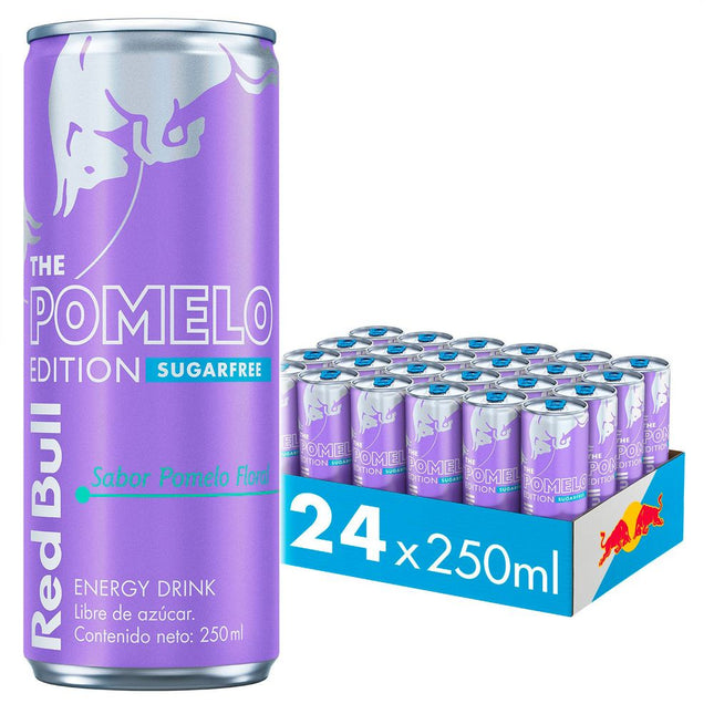 Caja 24 un. Bebida Energética Red Bull Spring Pomelo Floral 250 cc
