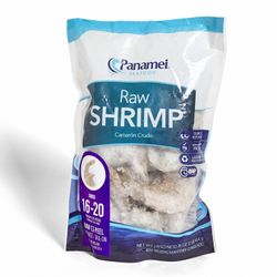 Camarón Crudo con Cáscara Easy Peel Tamaño Jumbo 16/20 454 g