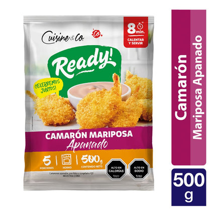 Camarón Apanado Cuisine & Co Mariposa 500 g