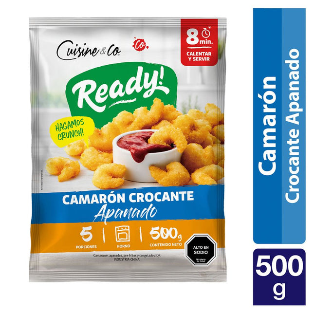 Camarón Apanado Cuisine & Co Pop Corn 500 g