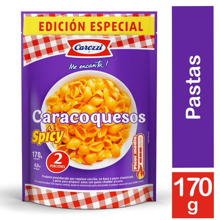 Caracoquesos Carozzi Picante 170 g