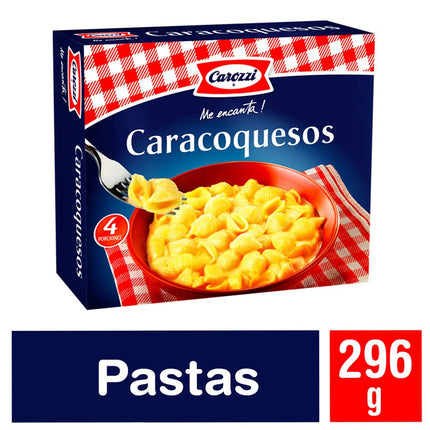 Pasta Caracoquesos Carozzi 296 g
