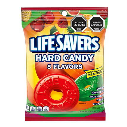 Caramelos Lifesavers Sabor Frutal 177 g
